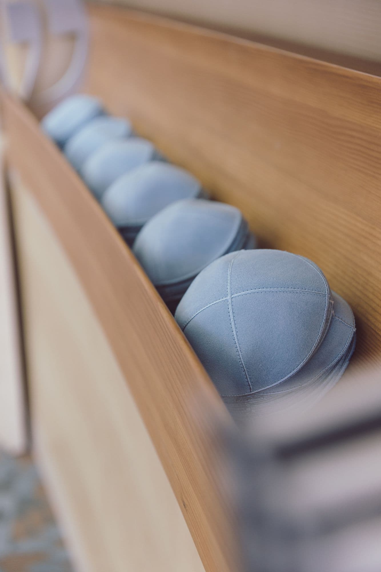 San Francisco Bar Mitzvah photographer captures ceremony preparation moments before service